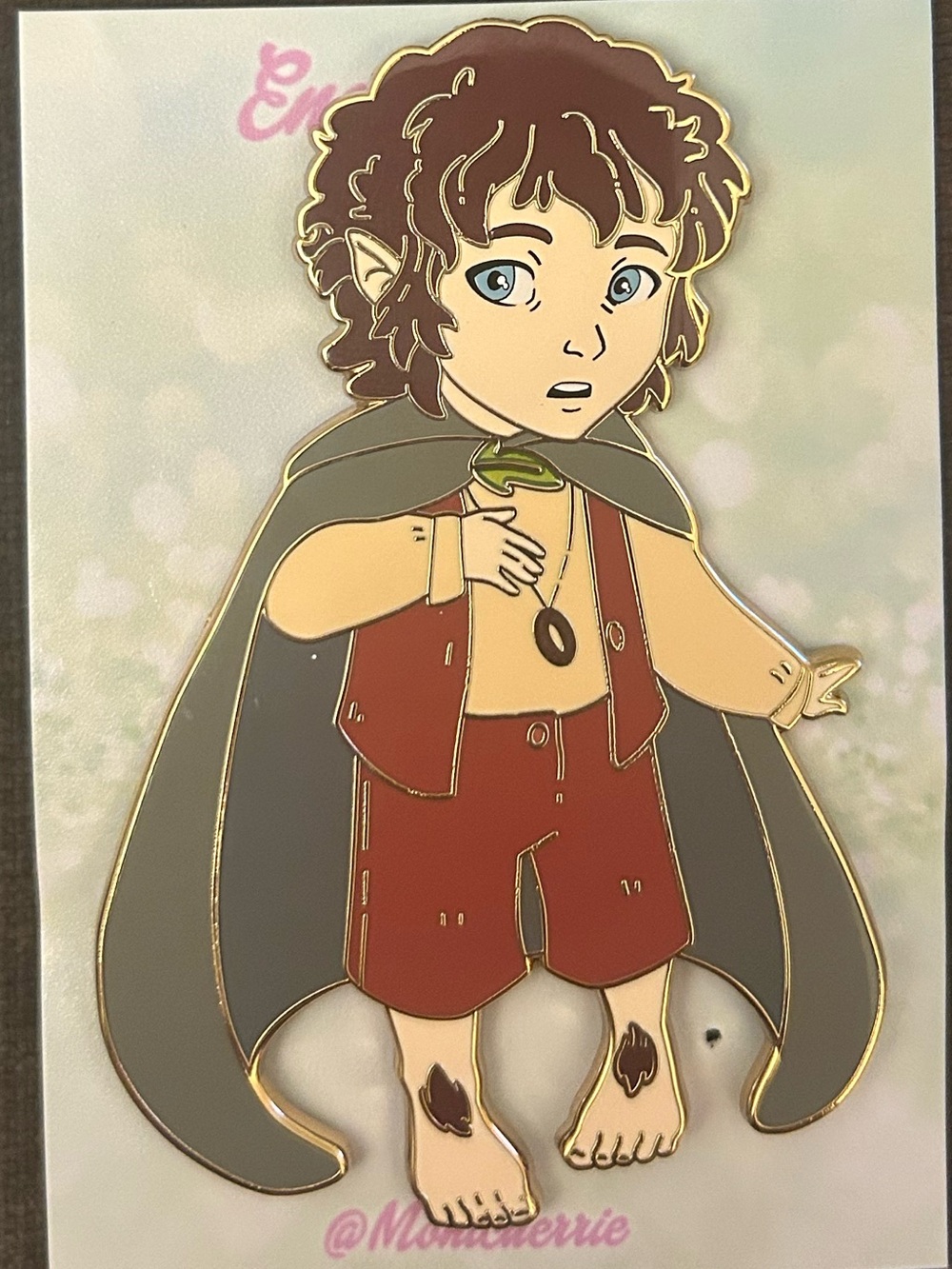 Lord of the rings Frodo baggins fantasy pin